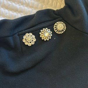 Express woman’s embellished hooded sweatshirt